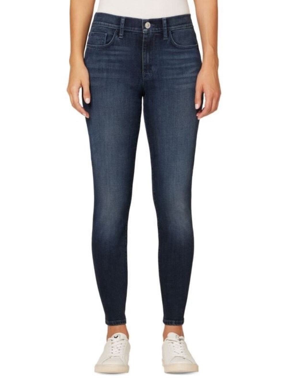 Hudson Natalie Blue Denim Mid Rise Ankle Super Skinny Jeans Women’s 28